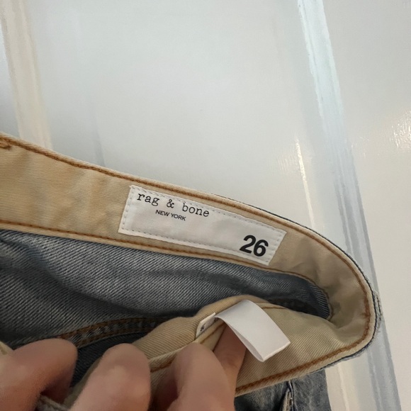 rag & bone Light Blue Women Jeans - Picture 4 of 5